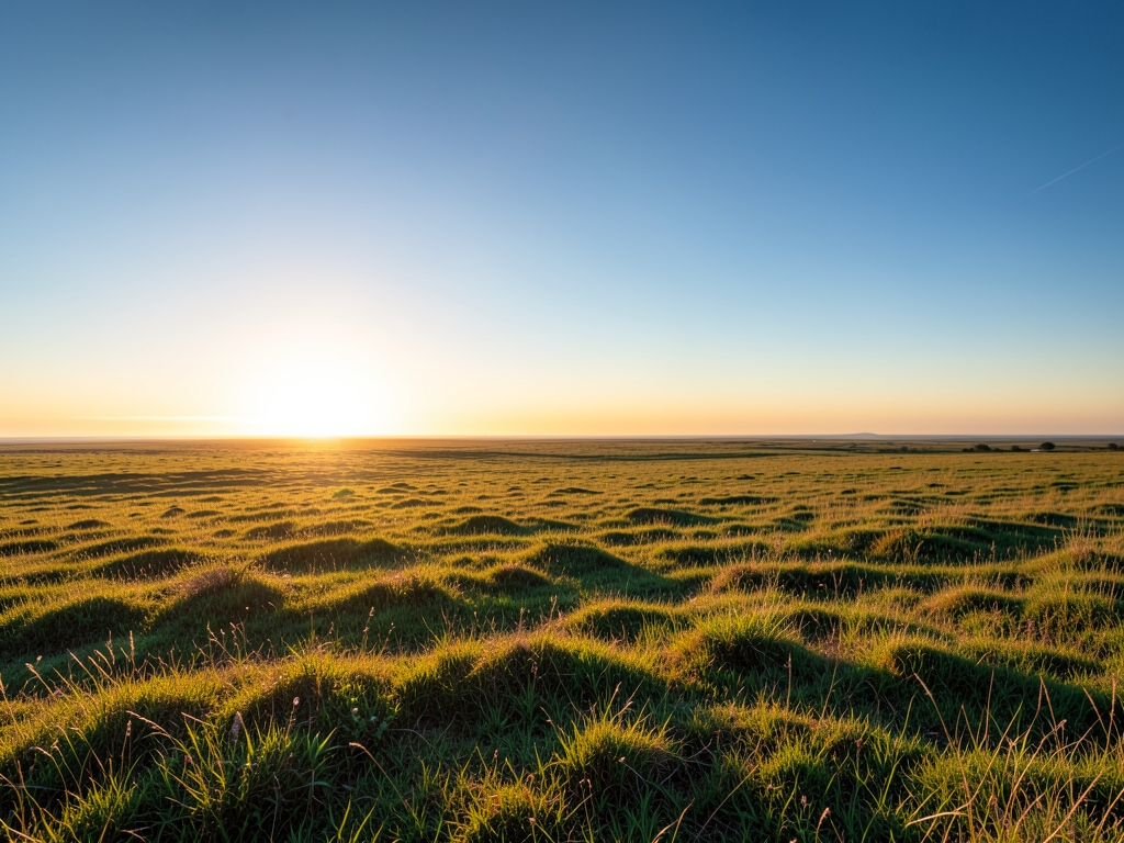wide scenic landscape with open distant horizon natural
