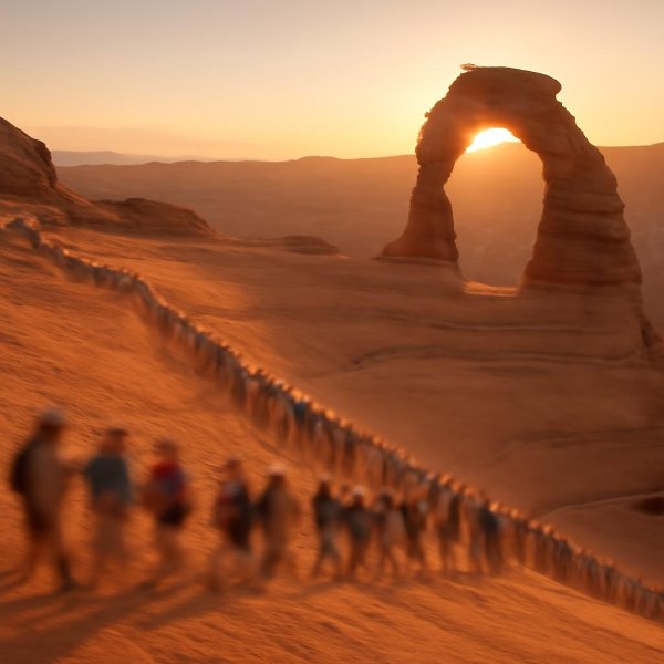 AI travel photo