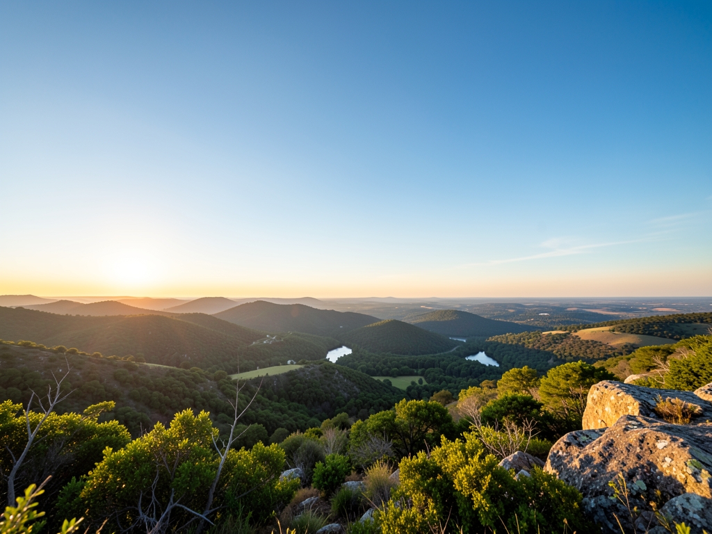 wide scenic landscape with open distant horizon natural