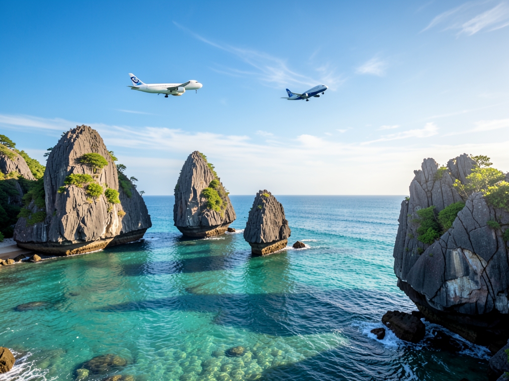 Phuket s limestone coast turquoise Andaman under tropical sun