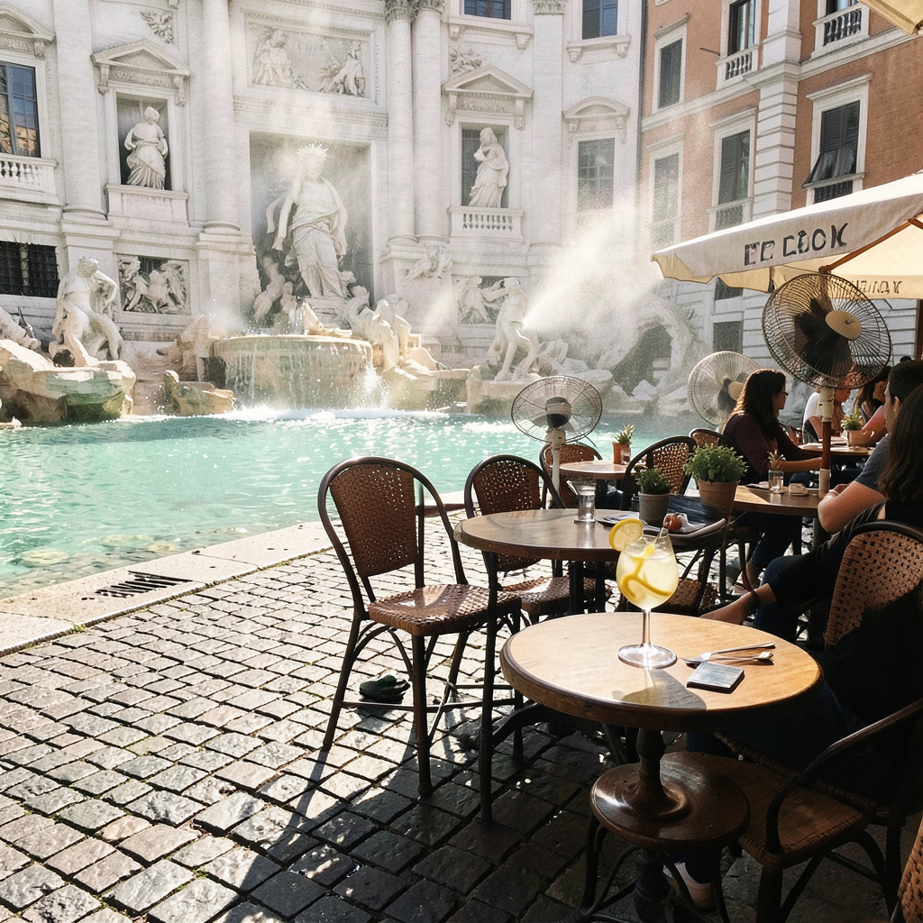 AI travel photo