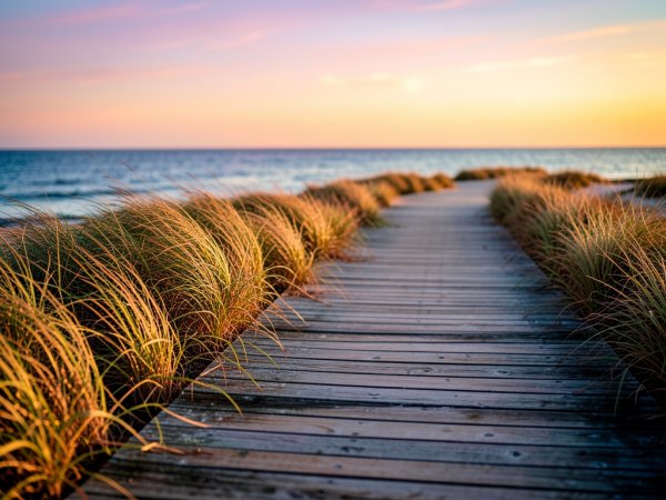 Where ocean temperatures stay warm enough for swimming in autumn