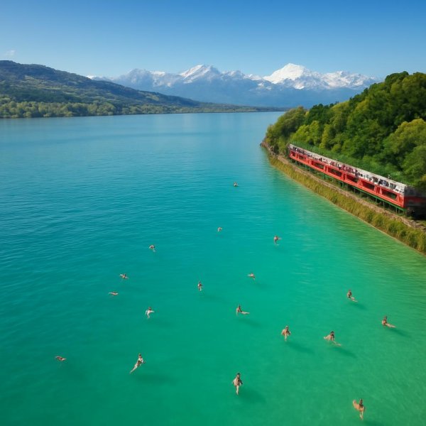AI travel photo