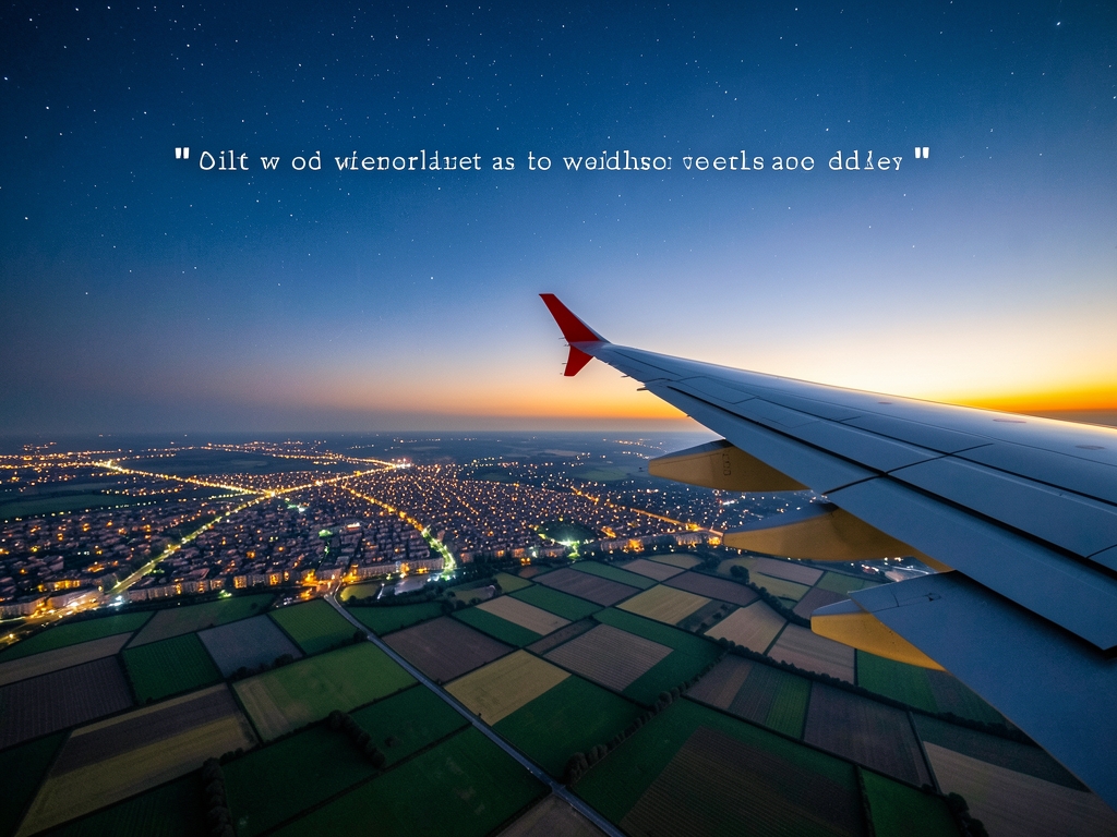 Aerial view red eye flight wing gliding above European