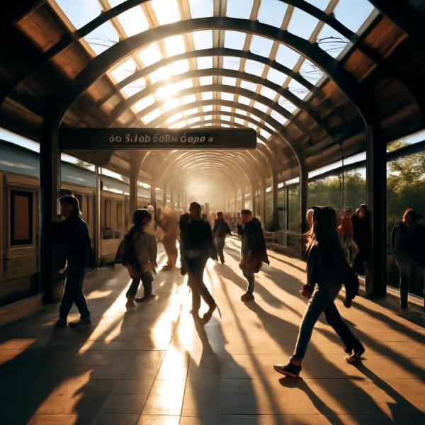 AI travel photo