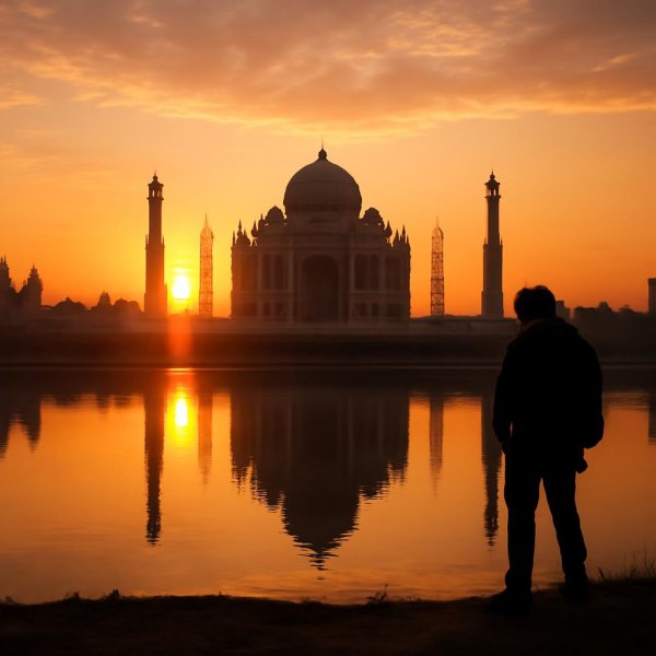 AI travel photo