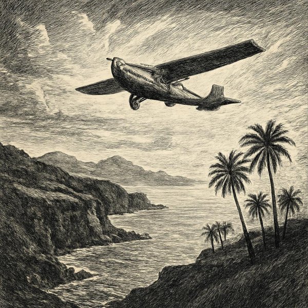 AI artistic travel illustration