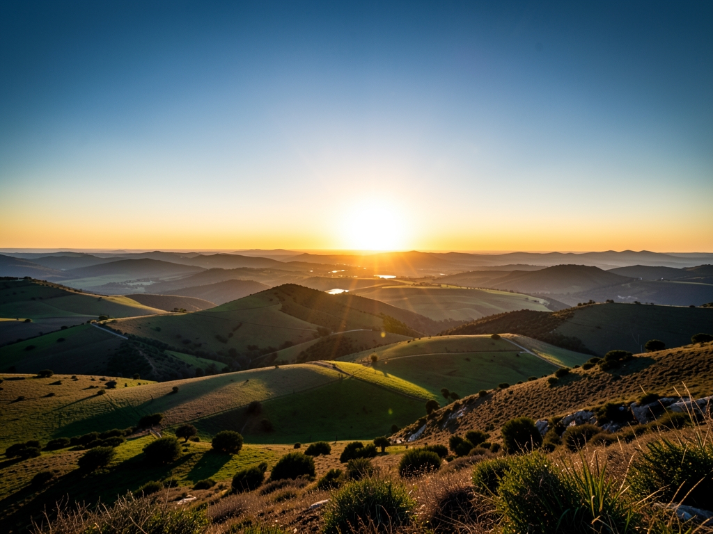 wide scenic landscape with open distant horizon natural
