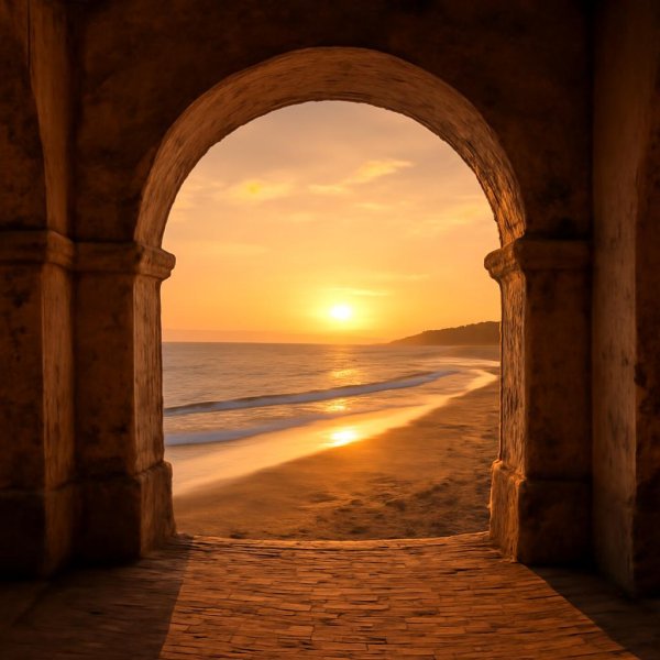 AI travel photo