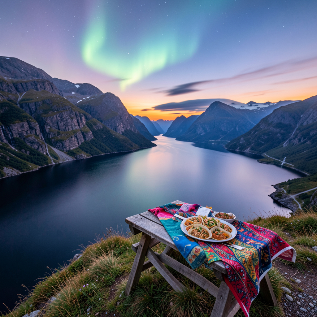 AI travel photo