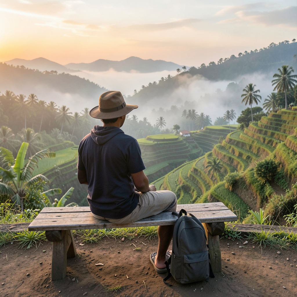 AI travel photo