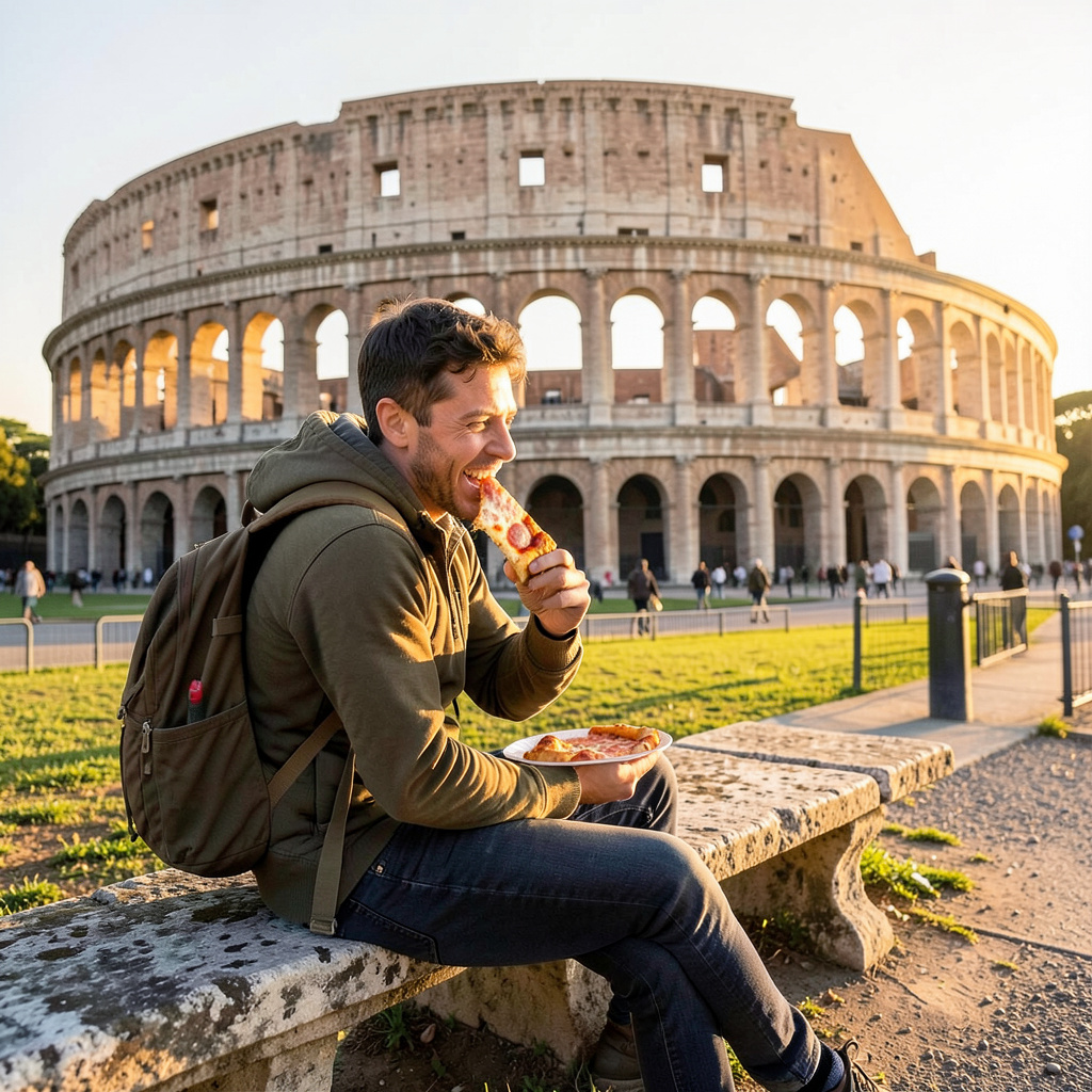 AI travel photo
