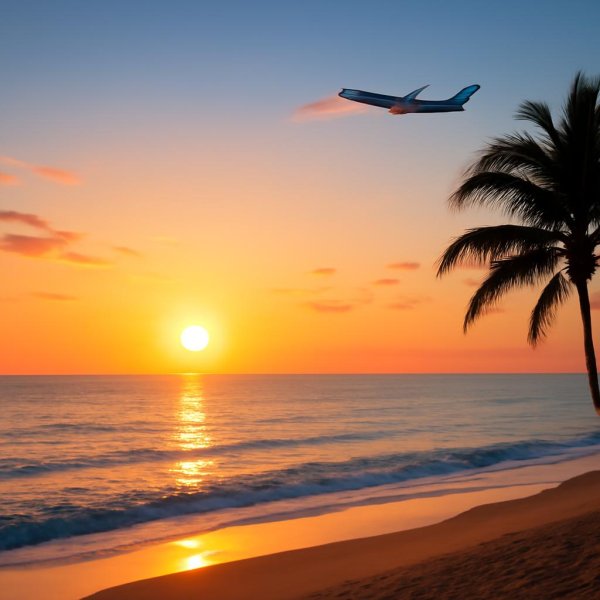AI travel photo