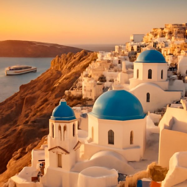 AI travel photo