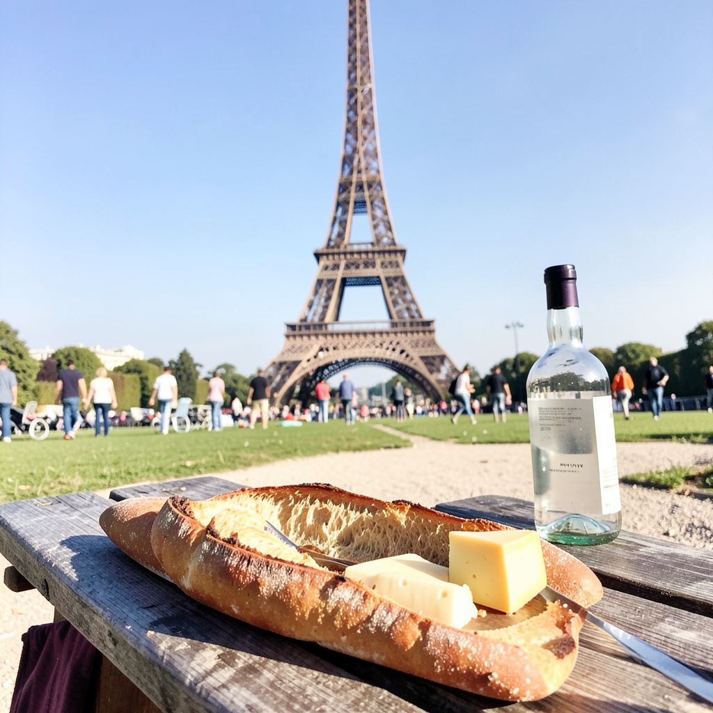 AI travel photo