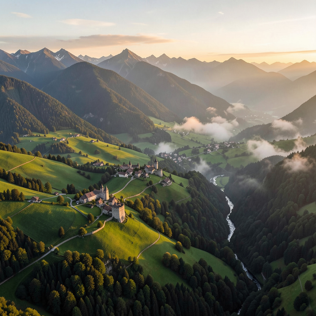 AI travel photo