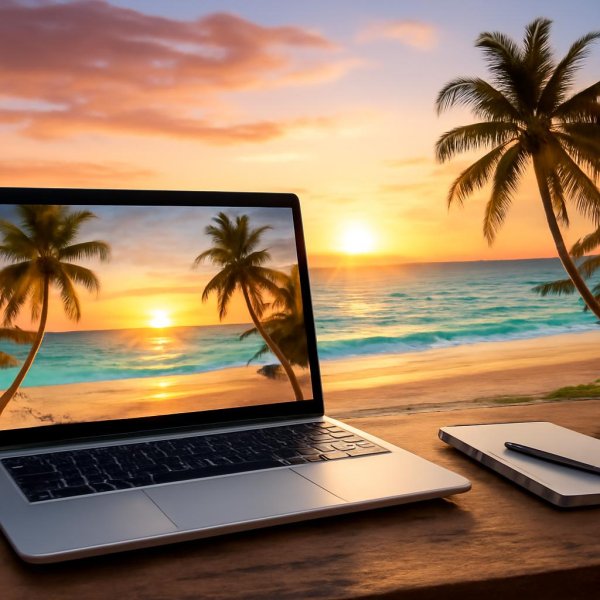 AI travel photo