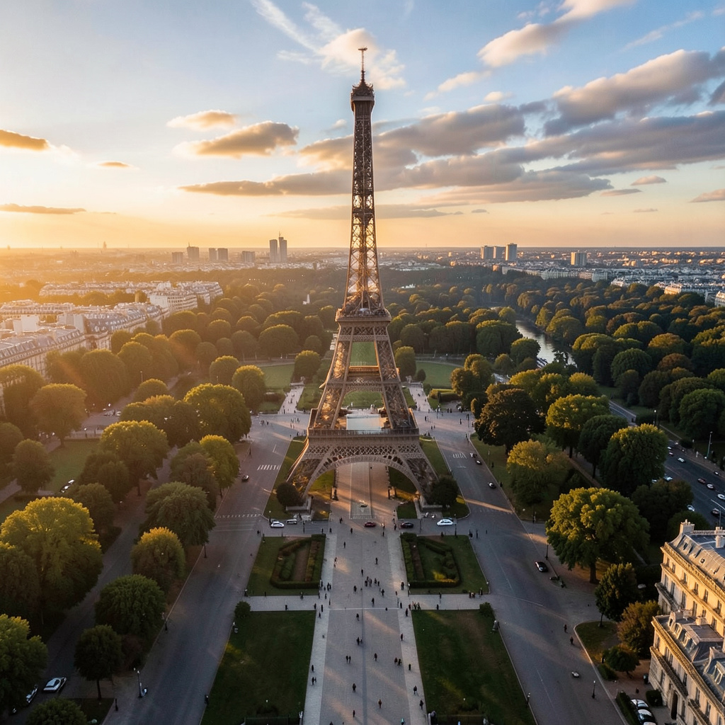 AI travel photo