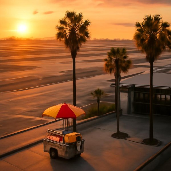 AI travel photo