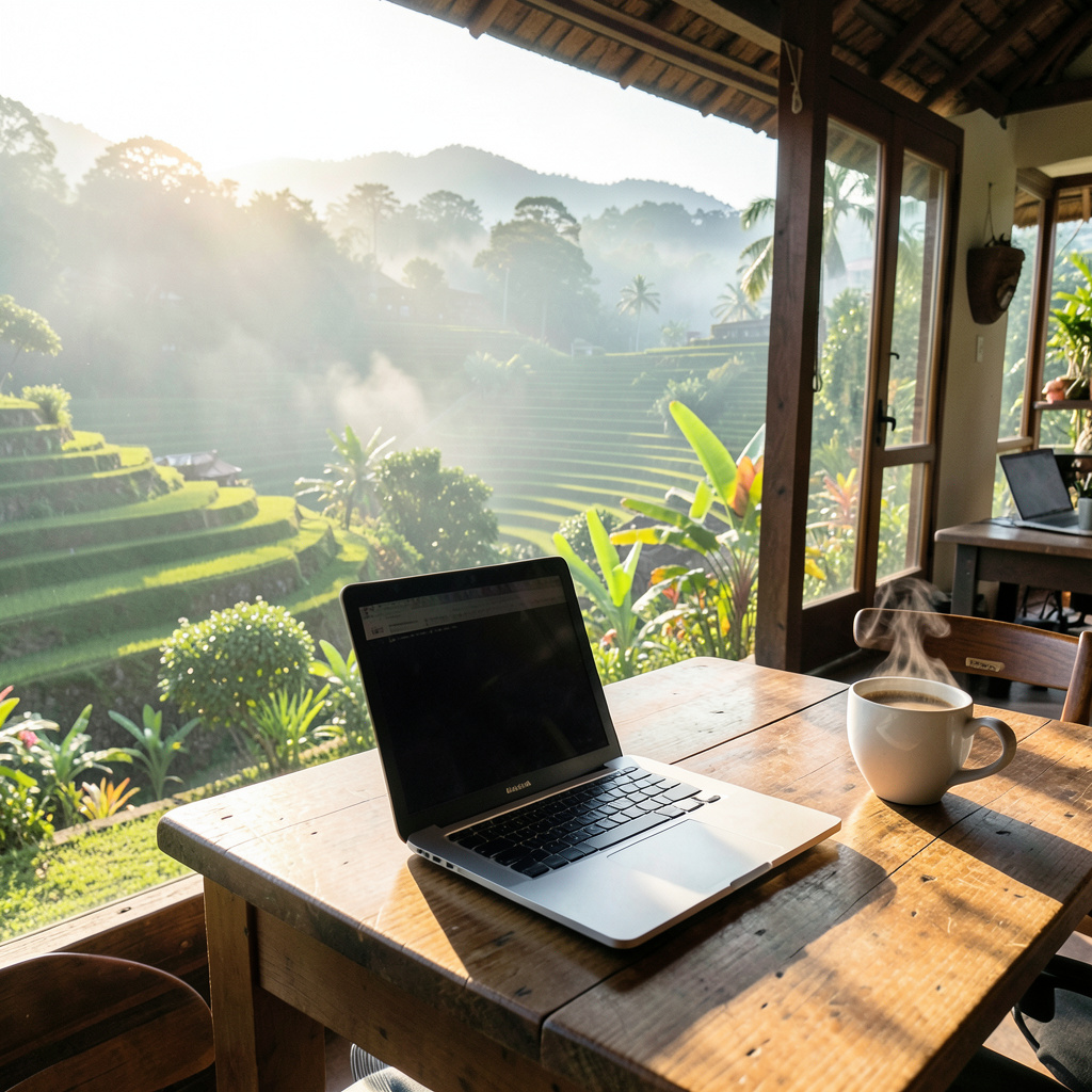 AI travel photo