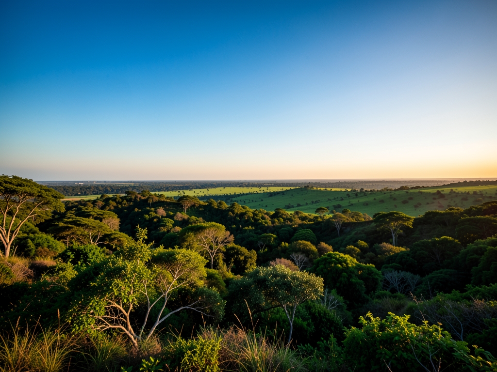 wide scenic landscape with open distant horizon natural