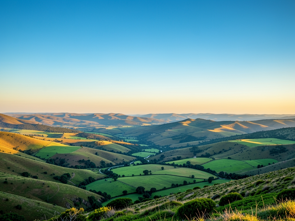wide scenic landscape with open distant horizon natural