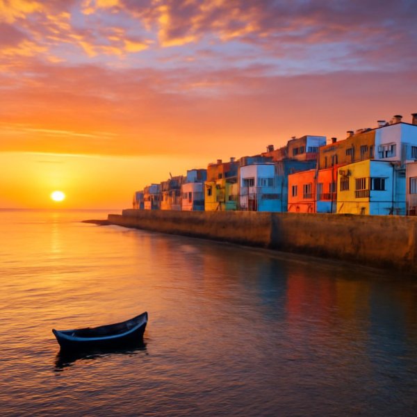 AI travel photo