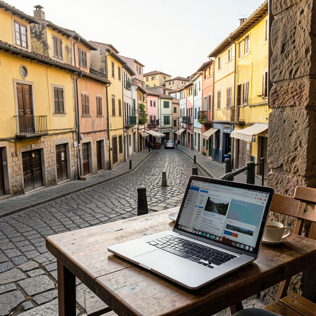 AI travel photo