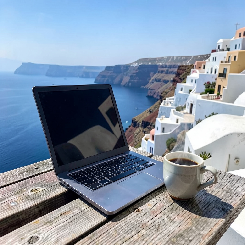 AI travel photo