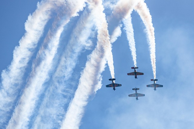 air show aircraft flugshow czech aerobatic team nature xtremeair sbach 342 flight acrobatics sky