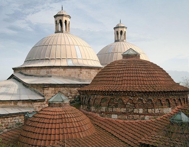 roof tile europe turkey pattern