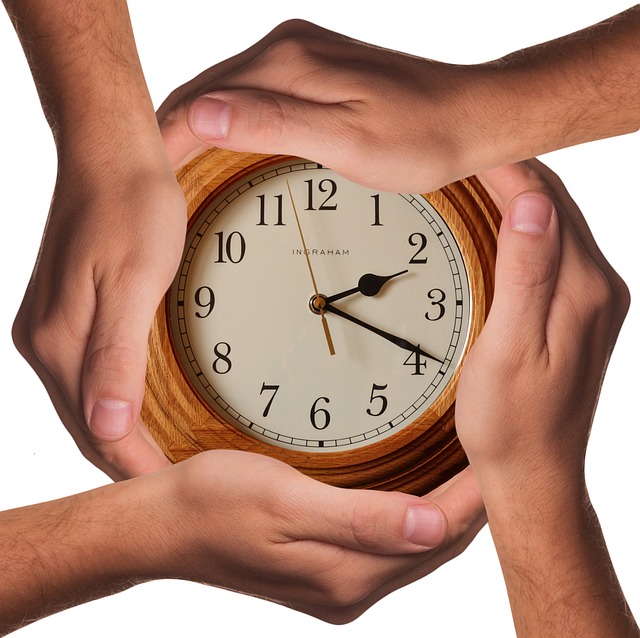 time clock hands enclose hold tight protection to protect precious time display pointer dial hours concept conceptual tr