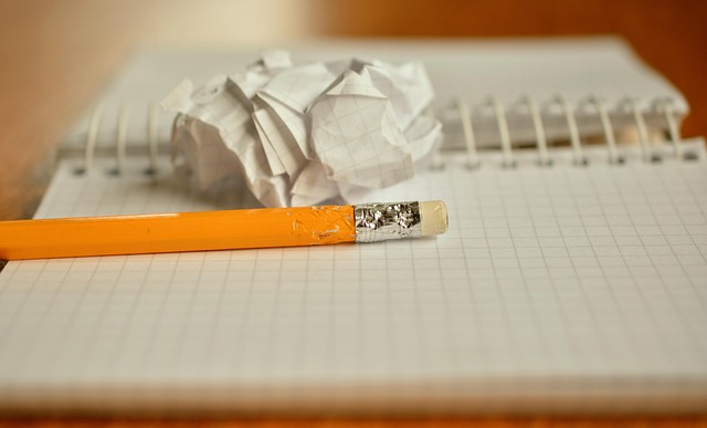pencil notebook crumpled paper paper ball write notepad writing tool spiral notebook memo closeup pencil pencil pencil p