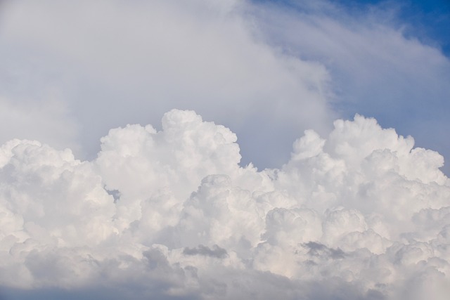 clouds nature cumulus cloudy sky air atmosphere weather
