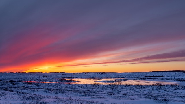 alaska sunset winter snow nature frozen frost landscape arctic landscape landscape landscape landscape landscape