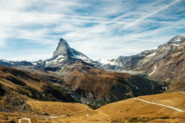 alps matterhorn switzerland nature country mountains alpine
