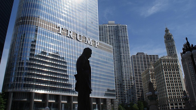 skyscraper city architecture office business chicago