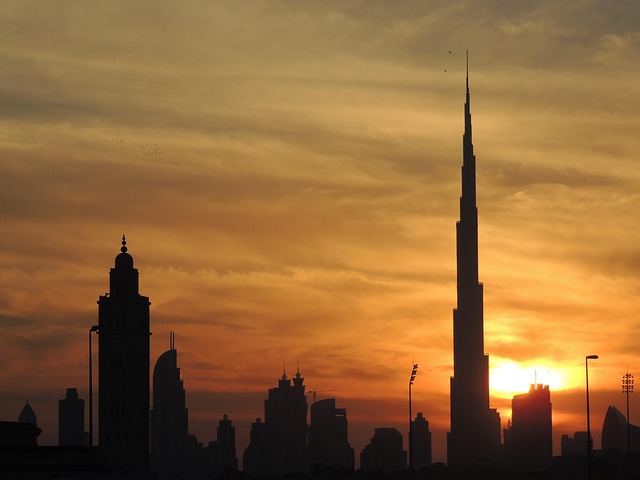 burj khalifa at the top reach out dubai urban skyscraper building burj khalifa travel tourism landscape modern architect