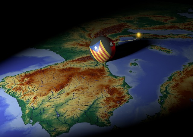 catalonia europe bomb separation danger civil war the struggle for freedom spain unrest eu conflict secession secretion