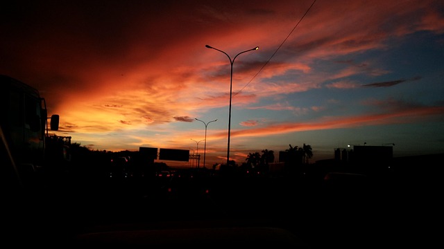 jakarta sunset nature indonesia
