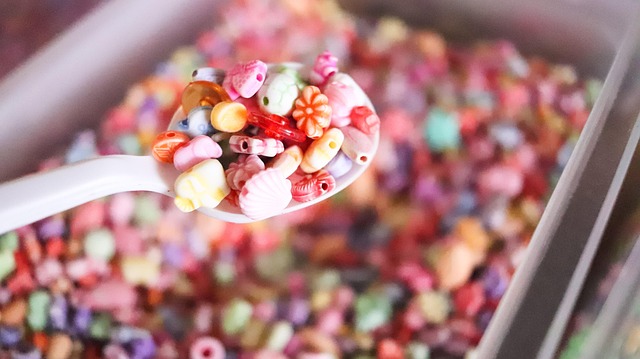 biz marble jelly beads colorful crafts beads