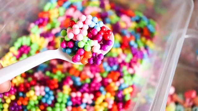 biz marble jelly beads colorful crafts beads