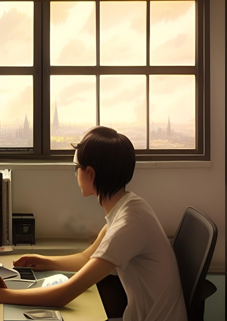 class student education office desk business job working