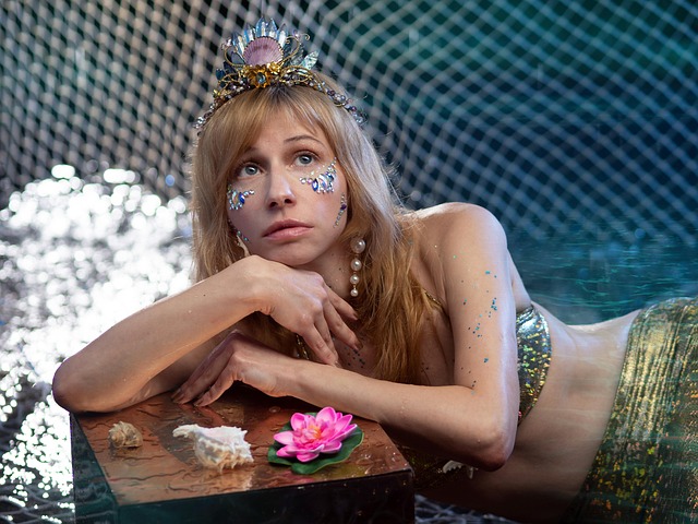 mermaid siren fantasy sea woman fish story to swim mythology mystical nature legend nautical underwater magic ocean fair