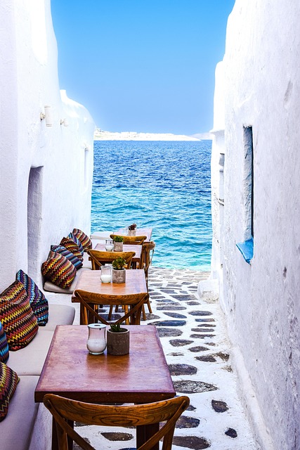 mykonos santorini paros greece travel holiday town nature sea cyclades