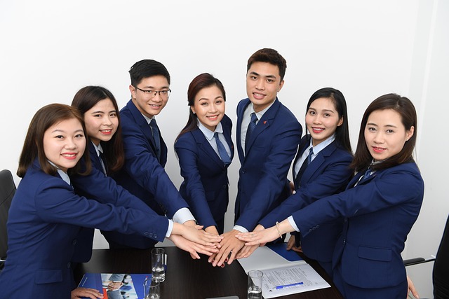 team business asians people group business partners professionals teamwork colleagues cooperation office business meetin