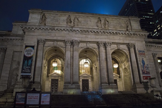 public library new york manhattan library usa united states america building university school education book literature