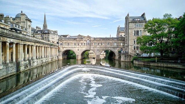 bath river bridge city travel tourism europe England United Kingdom Bath
