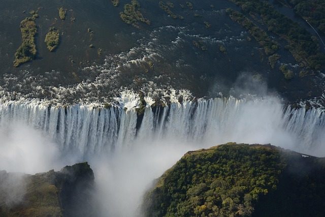 africa victoria falls nature waterfall