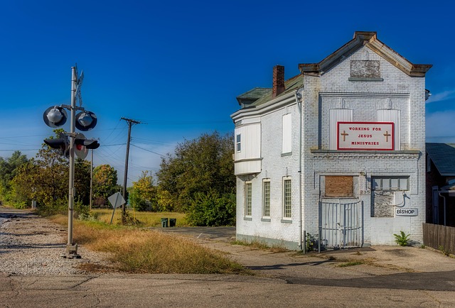 storefront church, abandoned, buildings, mood, landscape, dayton, ohio, railroad signal, crossing, neighborhood, trees, america, faith, religion, christianity, storefront church, storefront church, storefront church, storefront church, storefront church, dayton, dayton, dayton, dayton, ohio